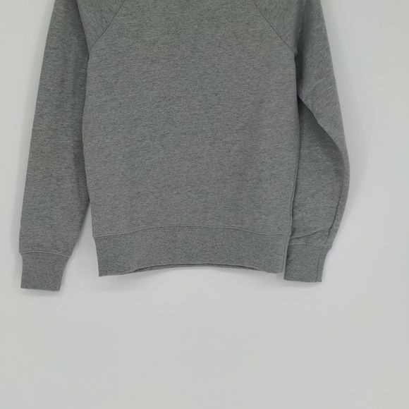 Everlane Women Men The Classic French Terry Crew Sweater Heather Grey‎ Size XXXS - Picture 3 of 14